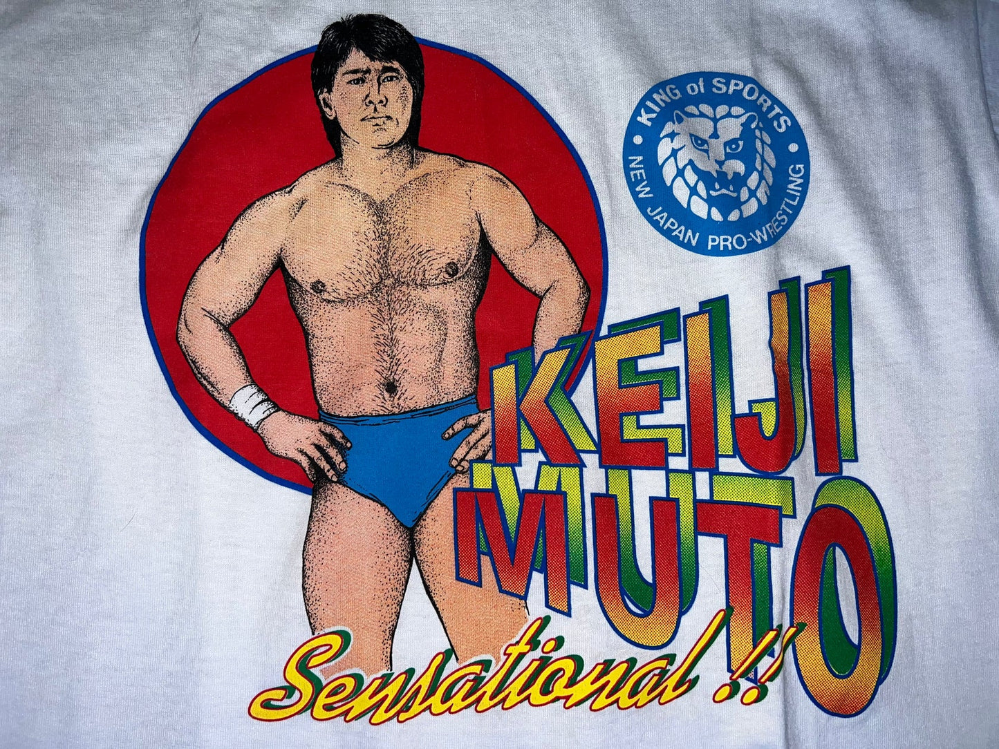 1991 NJPW The Great Muta T-Shirt Pwcatalog