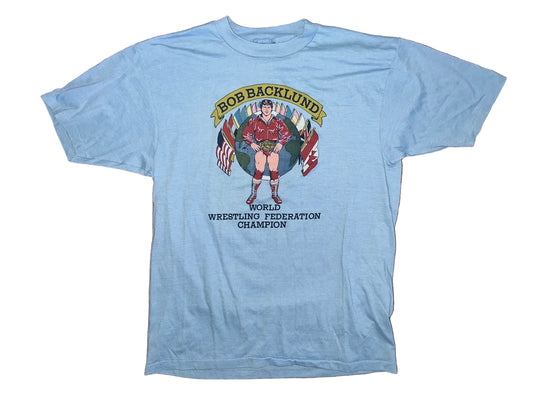 Bob Backlund WWF T-shirt 1993 Pwcatalog