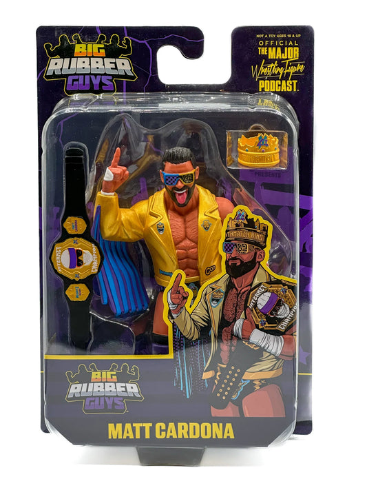 Big Rubber Guys Matt Cardona Limited Edition 1 of 1000 Action & Toy Figures PWcatalog
