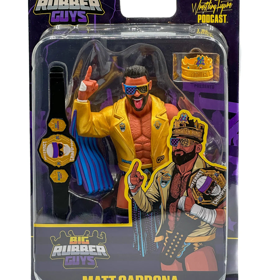 Big Rubber Guys Matt Cardona Limited Edition 1 of 1000 Action & Toy Figures PWcatalog