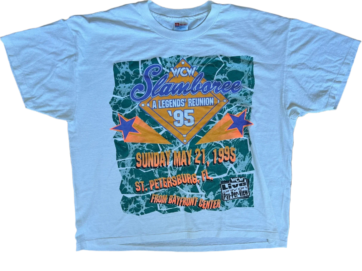 1995 WCW Slamboree: A Legend’s Reunion T-Shirt Pwcatalog