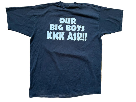 ECW Our Big Boys Kick Ass!!! 1995 T-Shirt Pwcatalog