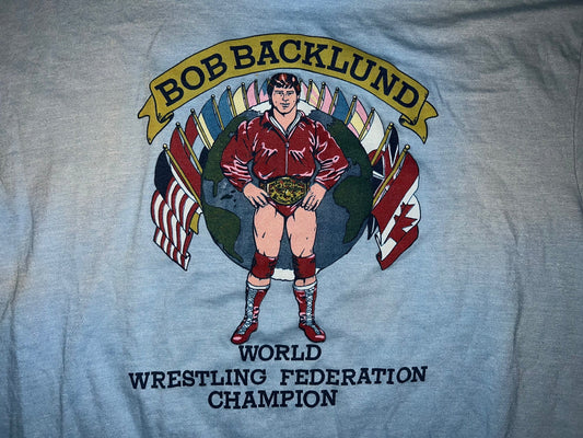 Bob Backlund WWF T-shirt 1993 Pwcatalog