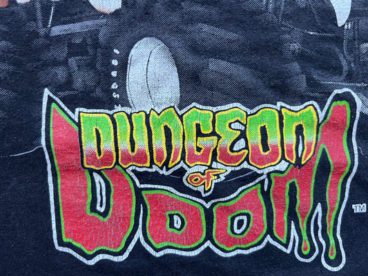 1995 WCW Dungeon of Doom Monster Truck T-Shirt - image 2