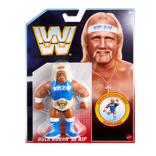 WWE Mattel Retro Series 17 Rip (Hulk Hogan) Mattel Creations Exclusive Action & Toy Figures PWcatalog