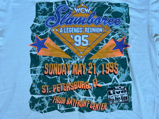 1995 WCW Slamboree: A Legend’s Reunion T-Shirt Pwcatalog