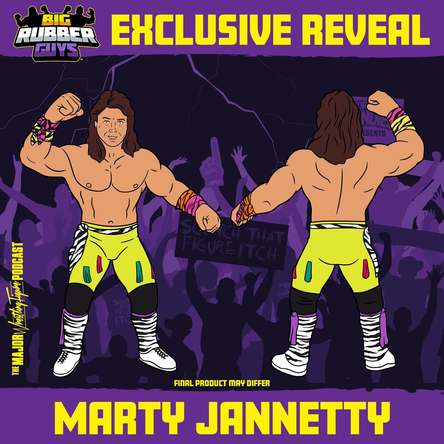 Big Rubber Guys Marty Jannetty Series 3 Action & Toy Figures PWcatalog