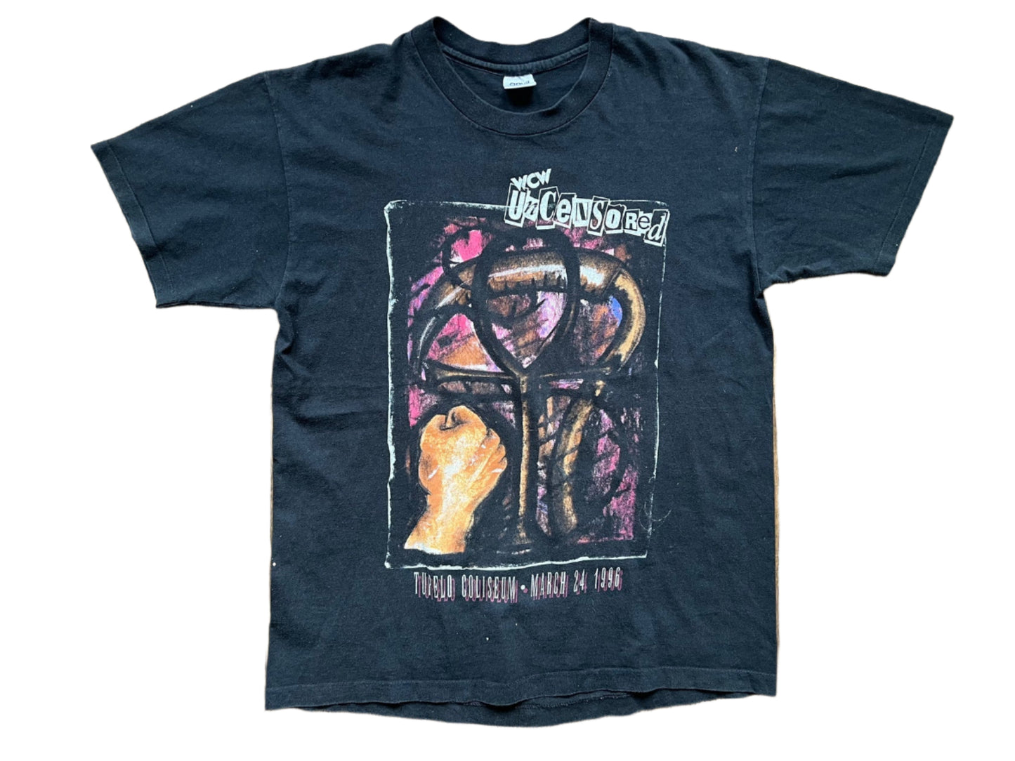 1996 WCW Uncensored T-Shirt Pwcatalog