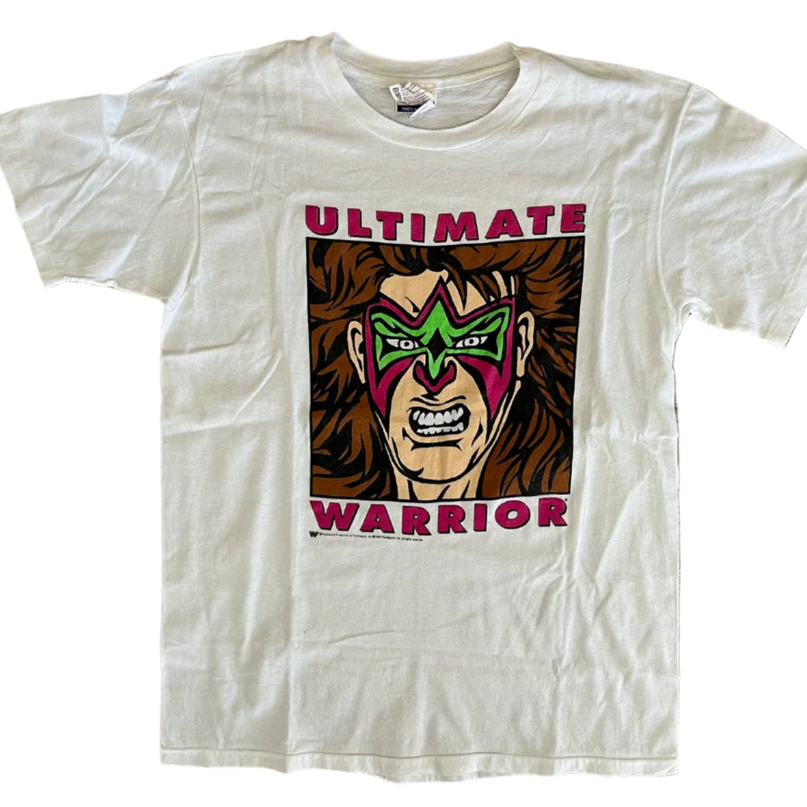 1992 WWF Ultimate Warrior T-Shirt Pwcatalog
