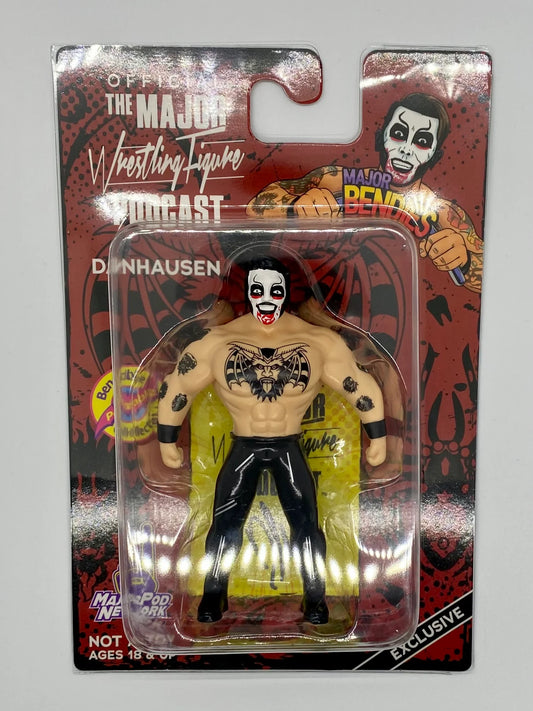 Major Wrestling Figure Podcast Major Bendies New Year's Evil Danhausen Action & Toy Figures PWcatalog