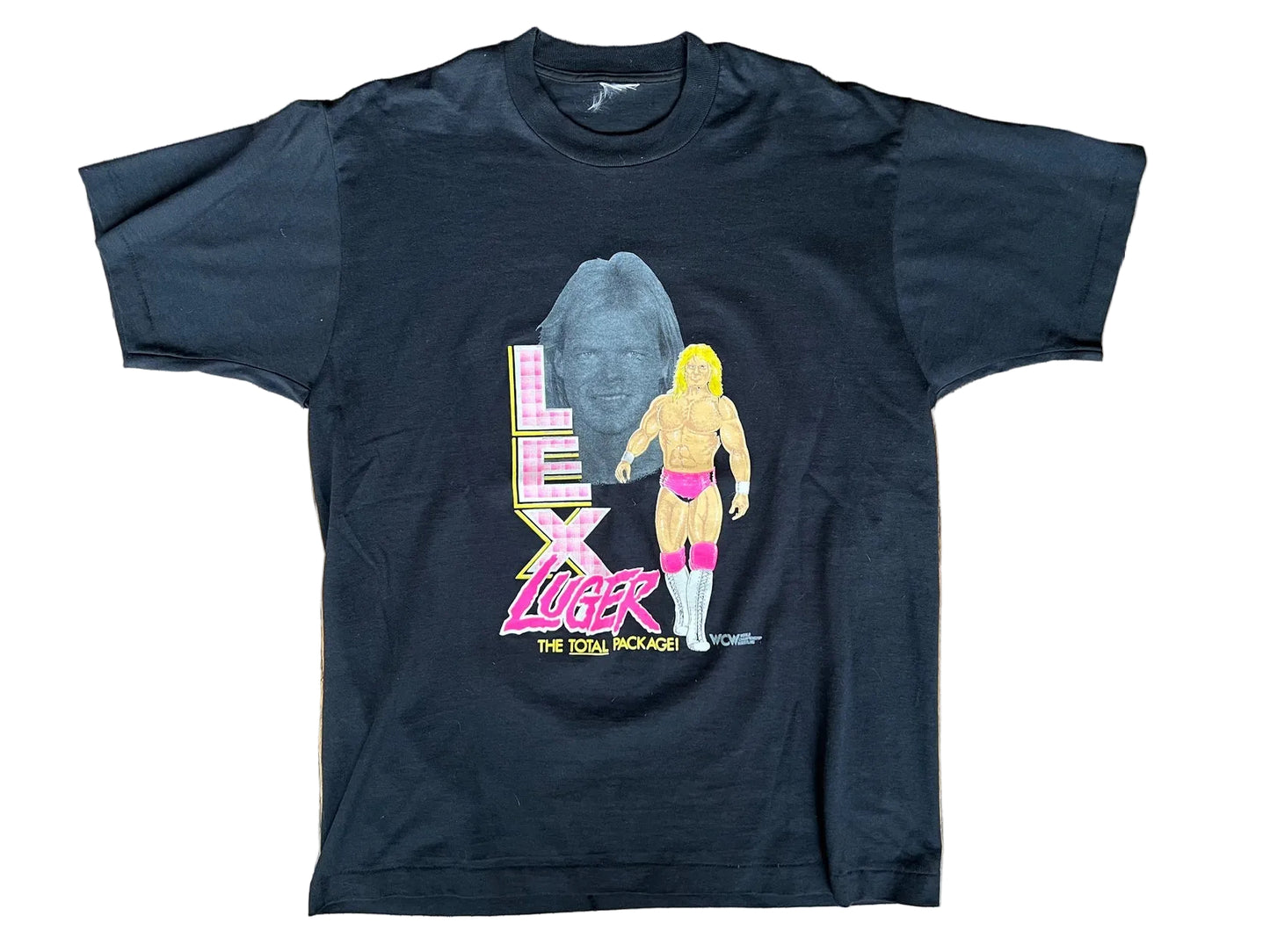 1990 WCW “The Total” Package Lex Luger T-Shirt (Copy) Pwcatalog