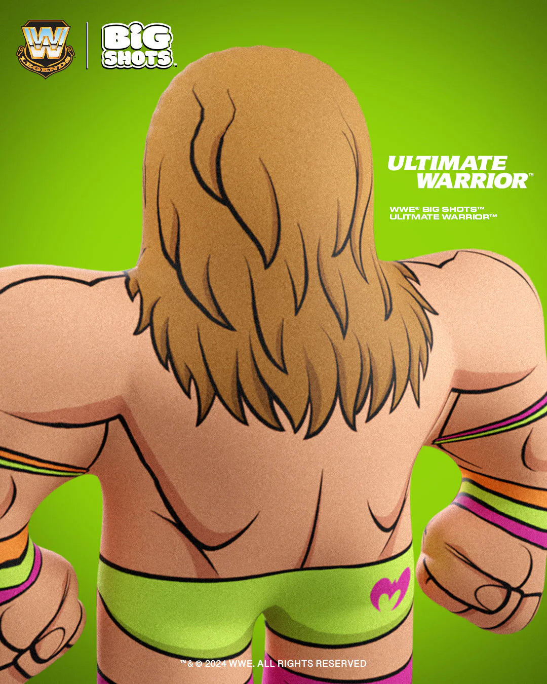 WWE Big Shots Ultimate Warrior 2024 PWcatalog