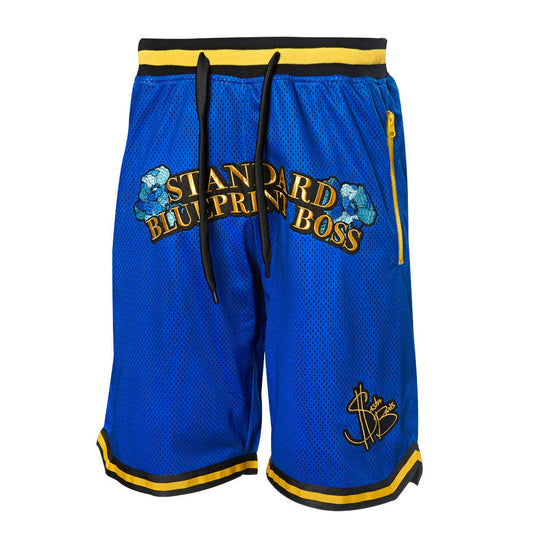 Sasha Banks "Standard Blueprint Boss" Shorts