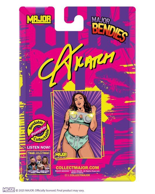 Major Wrestling Figure Podcast Major Bendies Limited Edition Allie Katch Action & Toy Figures PWcatalog