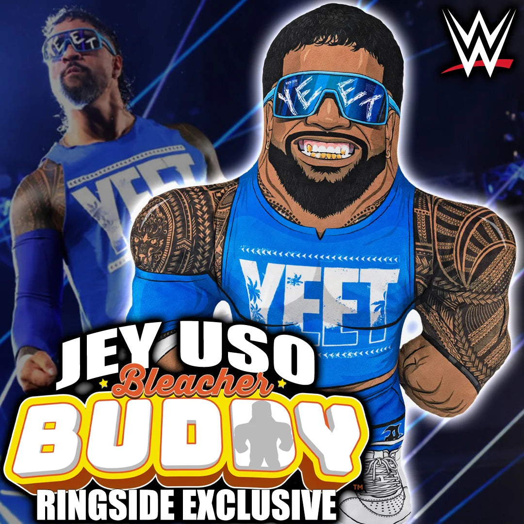 WWE Uncanny Brands Bleacher Creatures Jey Uso [Exclusive] 2025 Action & Toy Figures PWcatalog