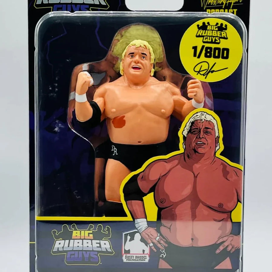 Big Rubber Guys WrestleCon Exclusive Dusty Rhodes Limited Edition 1 of 800 Action & Toy Figures PWcatalog