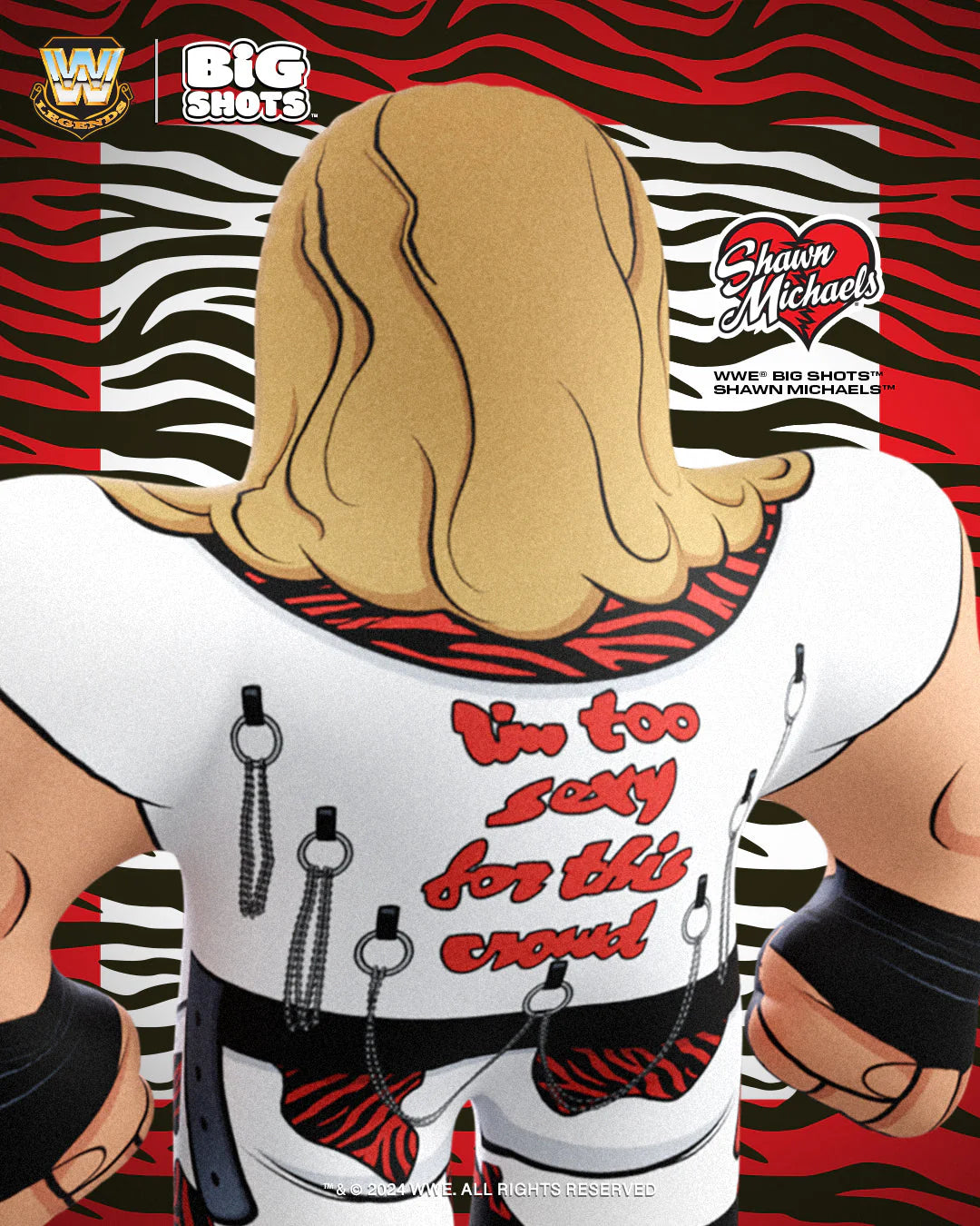 WWE Big Shots Shawn Michaels 2024 PWcatalog
