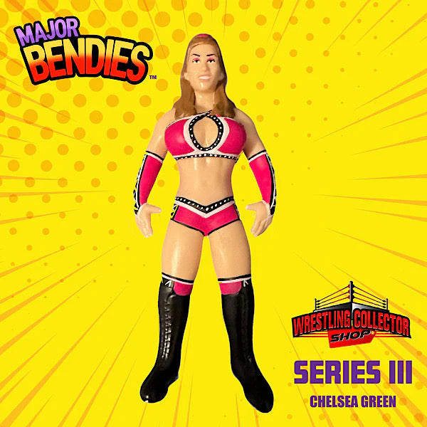 Major Wrestling Figure Podcast Major Bendies Chelsea Green [Exclusive] Action & Toy Figures PWcatalog