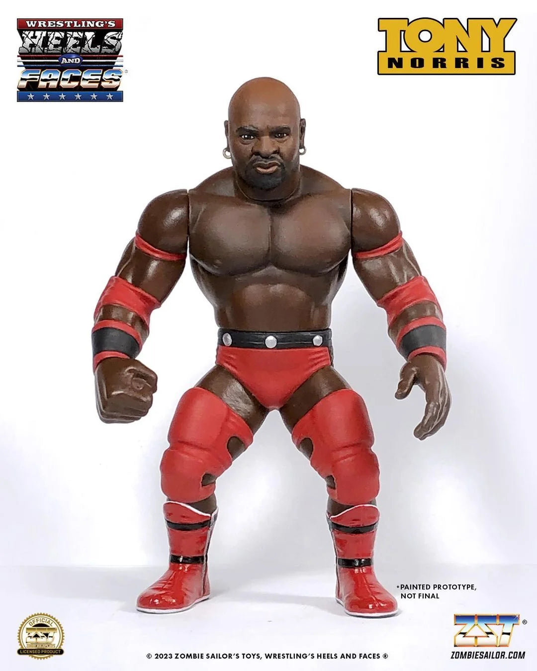 Zombie Sailor's Toys Wrestling's Heels & Faces 5 Ahmed Johnson