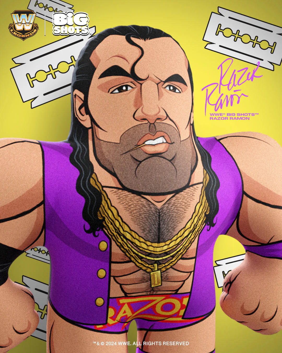 WWE Big Shots Razor Ramon 2024 PWcatalog