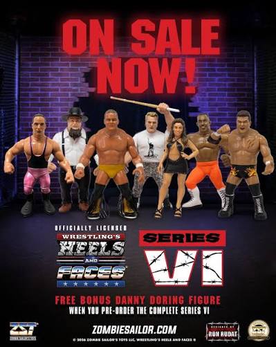 Zombie Sailor's Toys Wrestling's Heels & Faces 6 Danny Doring