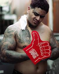 Zilla Fatu foam finger THE MAIN ONE SPIKE Foam PWcatalog