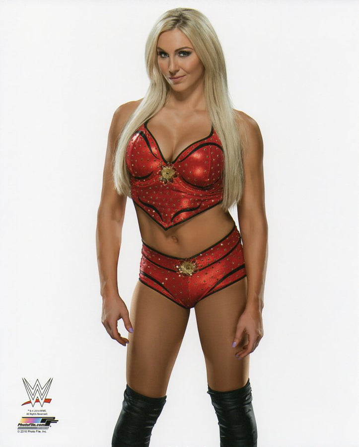 Charlotte Flair WWE Photofile 8x10' Photo Wrestling Memorabilia PW Catalog