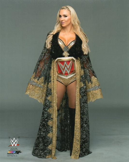 Charlotte Flair WWE Photofile 8x10' Photo Wrestling Memorabilia PW Catalog