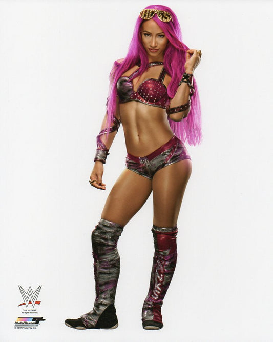 Sasha Banks WWE Photofile 8x10' Photo Wrestling Memorabilia PW Catalog