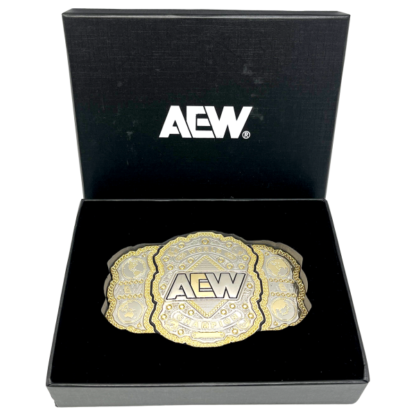 AEW World Heavyweight Championship Belt Buckle Belt Buckles PW Catalog