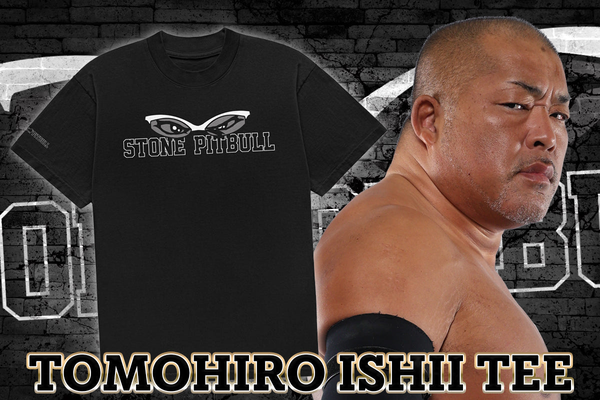 Tomohiro Ishii - STONE PITBULL T-shirt (2026) T-Shirt PW Catalog