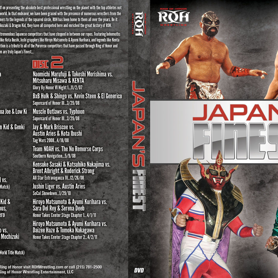 Ring of Honor: Japan's Finest (2 Disc Set)