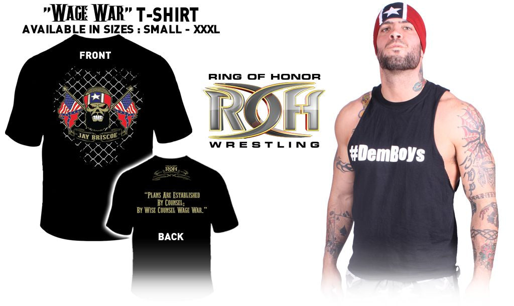 Jay Briscoe "Wage War" T-Shirt