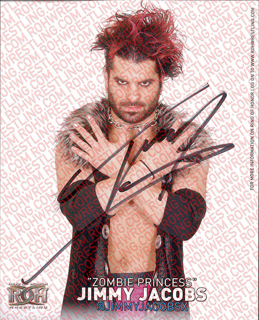 JIMMY JACOBS AUTOGRAPHED 8X10