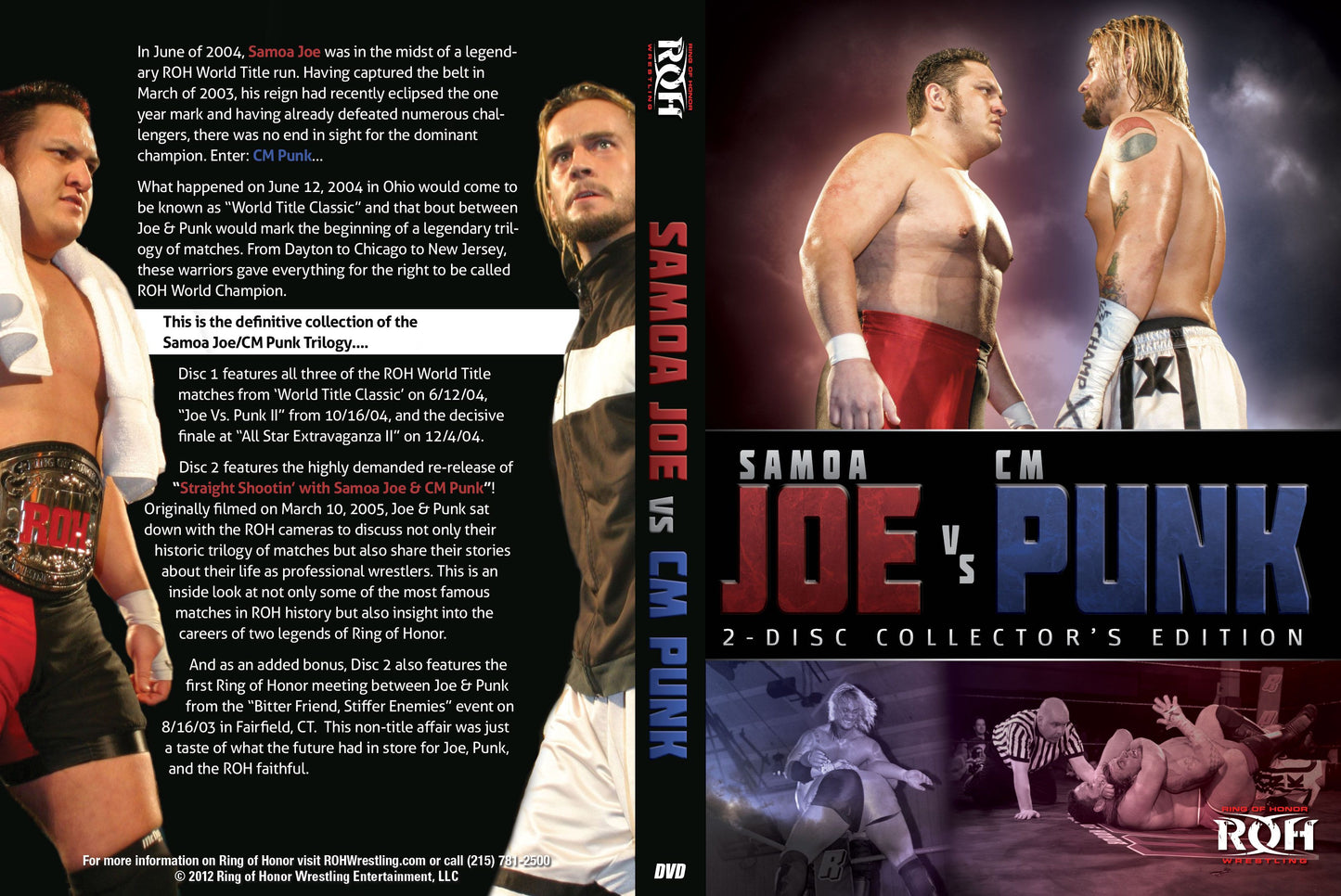 Samoa Joe Vs. CM Punk: The Collector's Edition (2 Disc Set)
