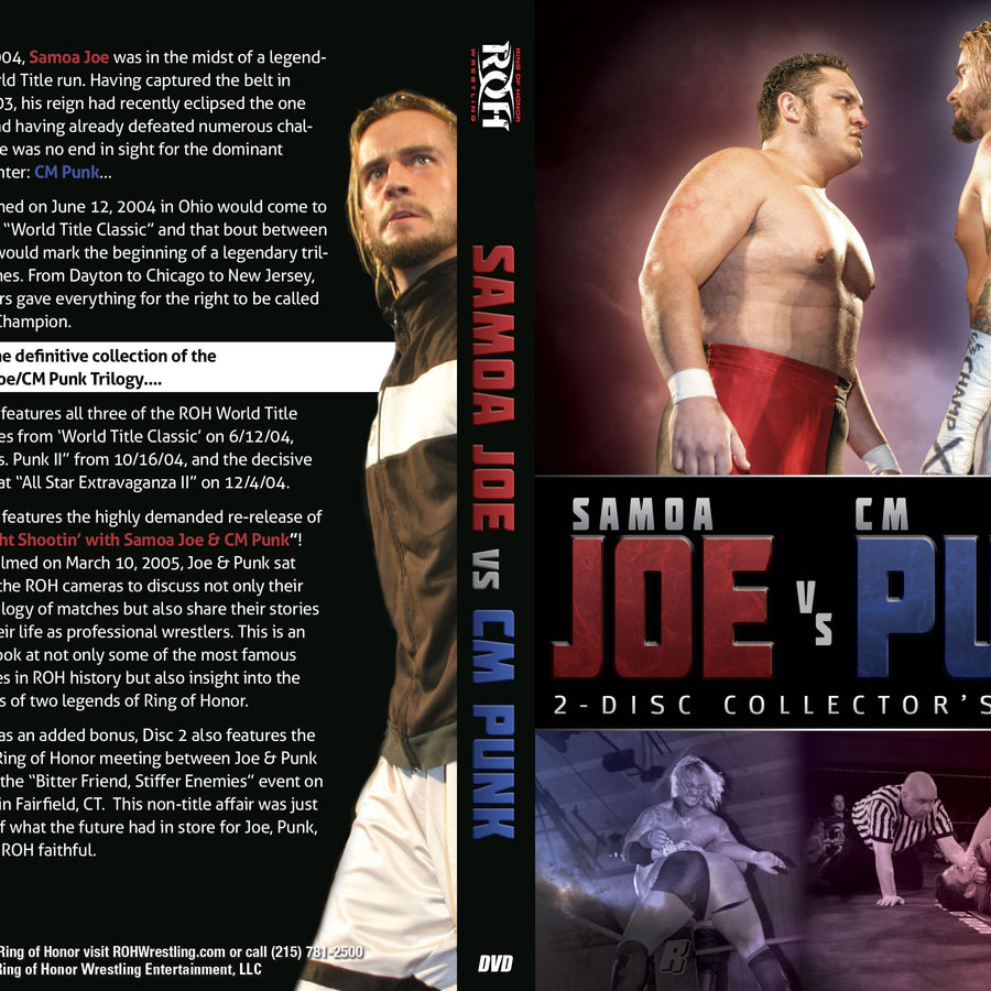 Samoa Joe Vs. CM Punk: The Collector's Edition (2 Disc Set)