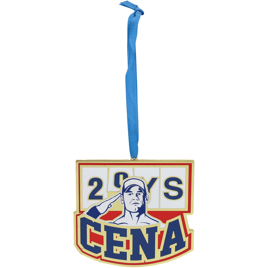 John Cena Metal Holiday Ornament