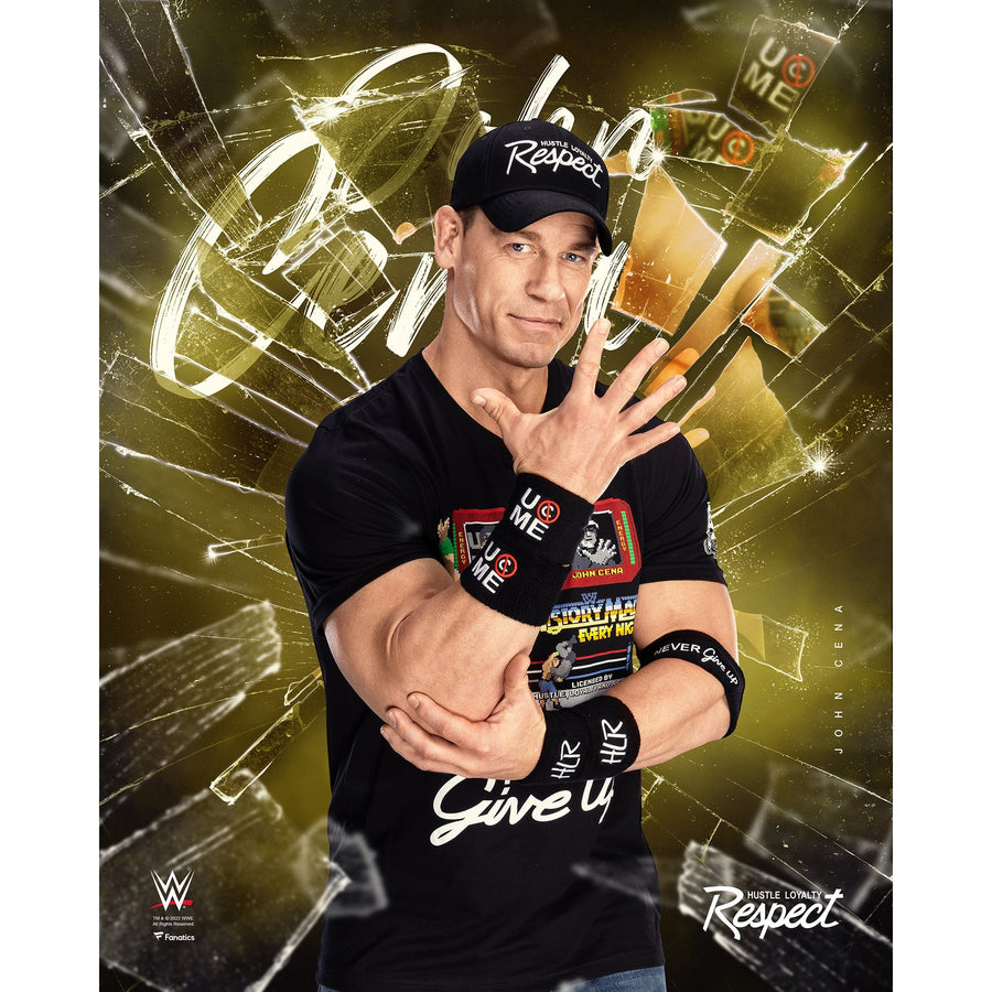 John Cena Unsigned 16" x 20" Shattered Photograph Photo PWcatalog