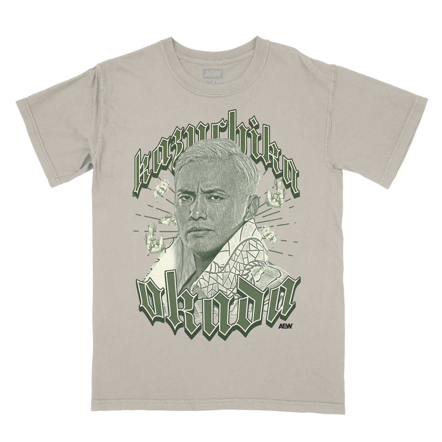 Kazuchika Okada Precipitation T-Shirt T-Shirt PW Catalog