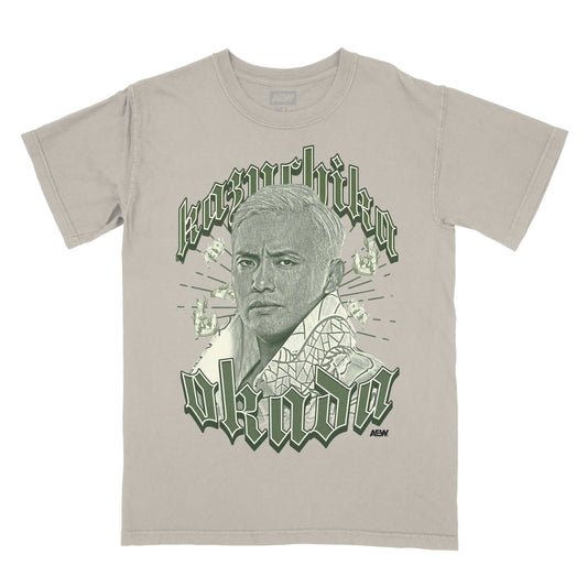Kazuchika Okada Precipitation T-Shirt T-Shirt PW Catalog