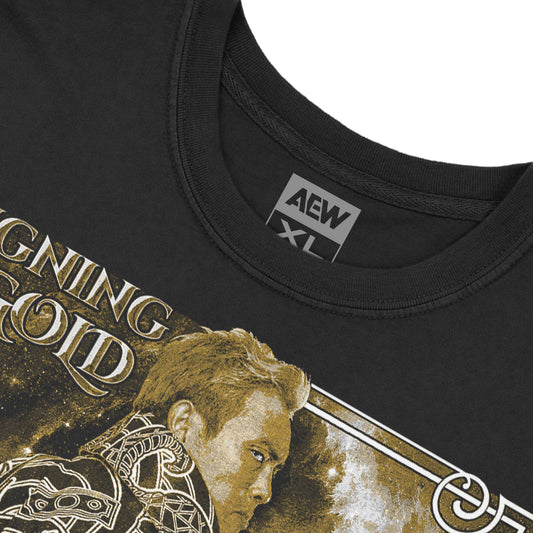 Kazuchika Okada Reigning in Gold T-Shirt T-Shirt PW Catalog