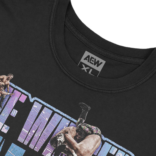 Kenny Omega One-Winged Angel AEW x Clotheslined Apparel T-Shirt T-Shirt PW Catalog