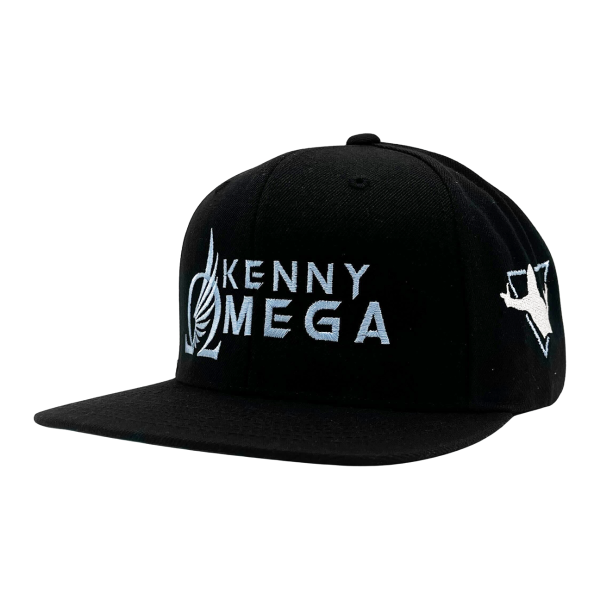 Kenny Omega OWA Premium Embroidered Flatbill Snapback Hat PW Catalog