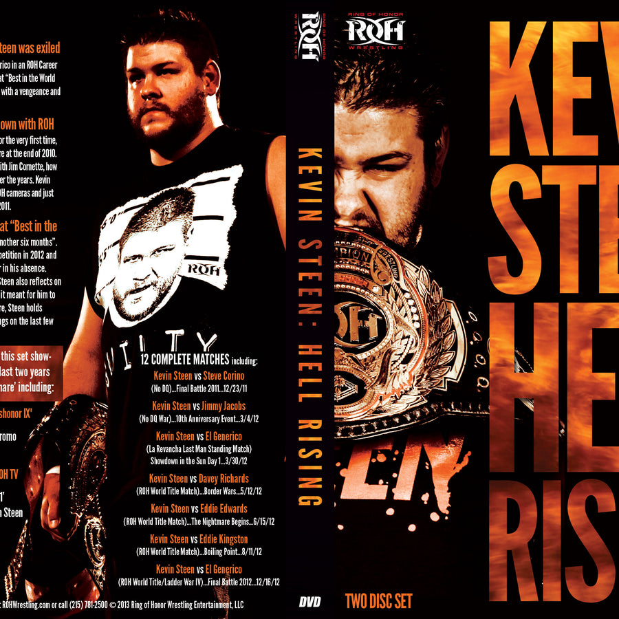 KEVIN STEEN: HELL RISING 2 DISC SET