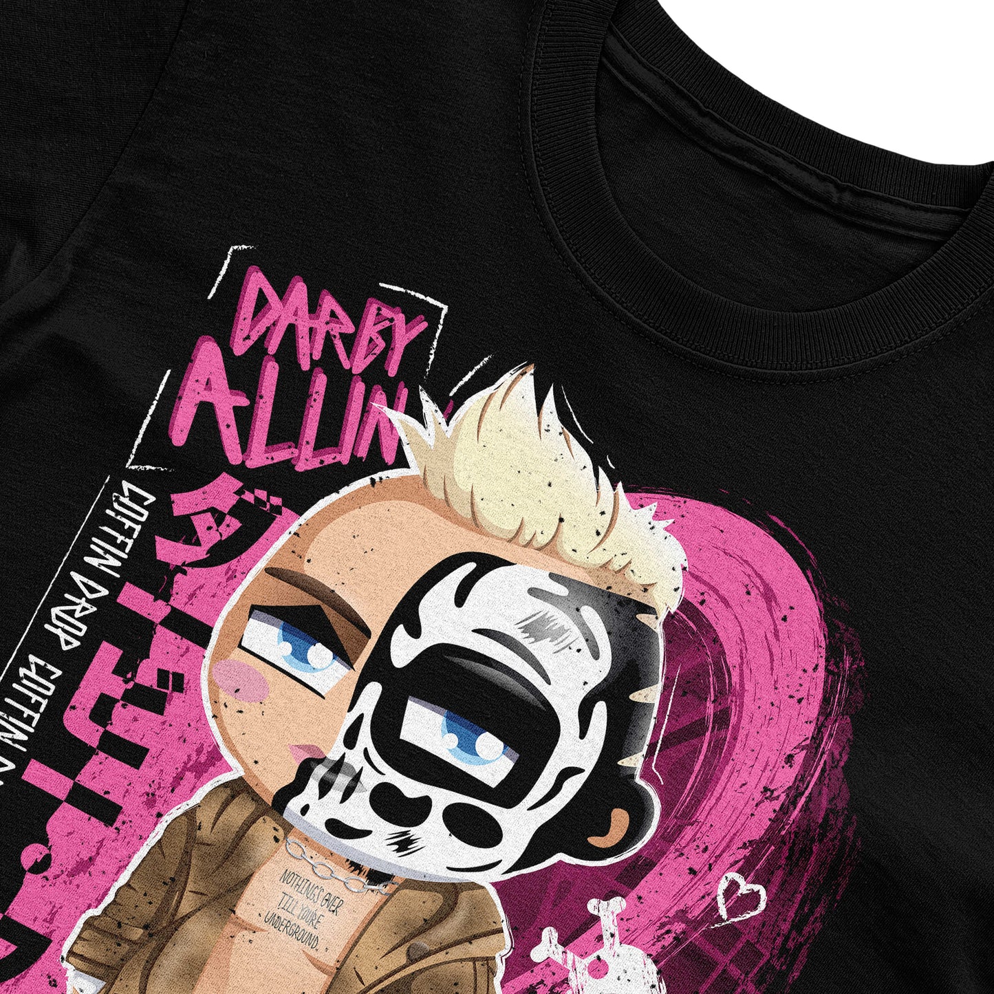 Darby Allin Chibi Kids T-Shirt T-Shirt PW Catalog