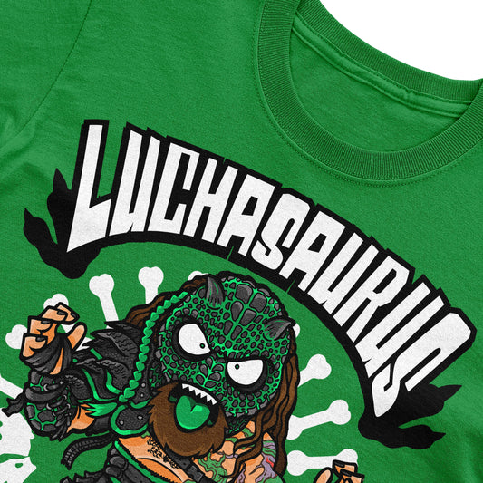 Luchasaurus Back from Extinction Kids T-Shirt T-Shirt PW Catalog