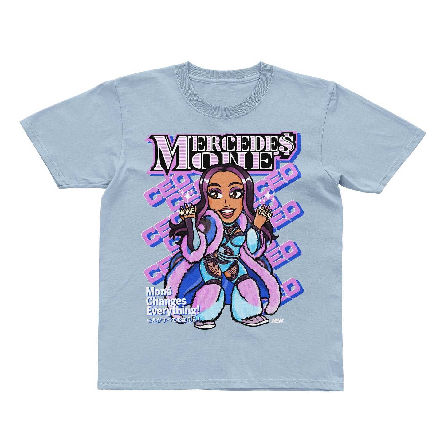 Mercedes Moné Moné Talks Kids T-Shirt T-Shirt PW Catalog