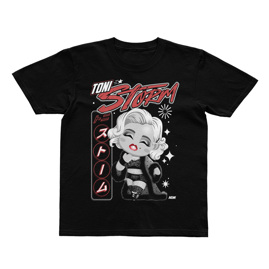 Toni Storm Chibi Kids T-Shirt T-Shirt PW Catalog