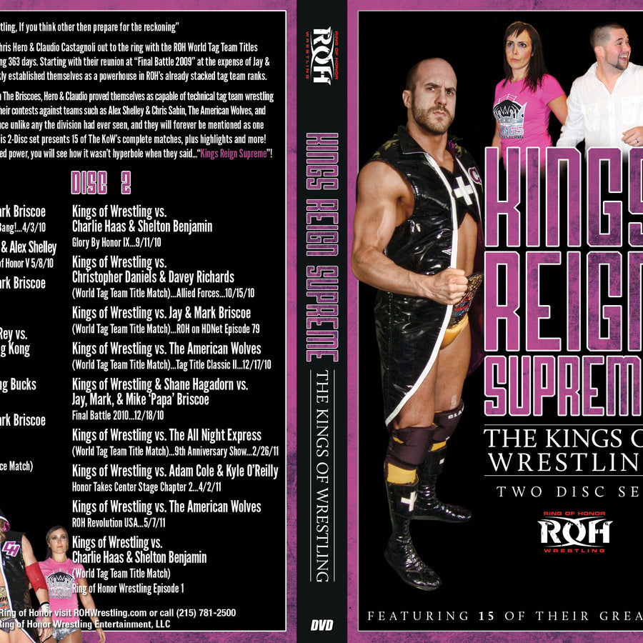 Kings of Wrestling: Kings Reign Supreme (2 Disc Set)