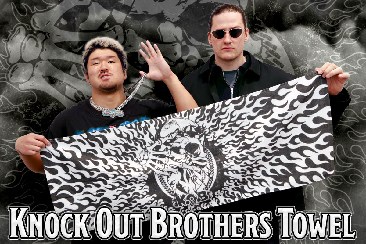 Knock Out Brothers "K.O.B SYMBOL MARK" Sport Towel 2026 Towel PW Catalog